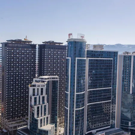 Сozy apartment in Orbi City Батуми Экстерьер фото