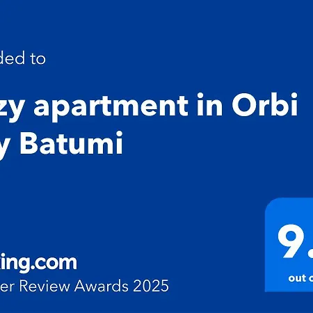 Сozy apartment in Orbi City Батуми Экстерьер фото